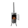 BonFeu BonTino LP Garden Fireplace Black