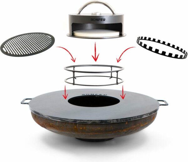 Alternative view of BonFeu Ständer für BonPizza