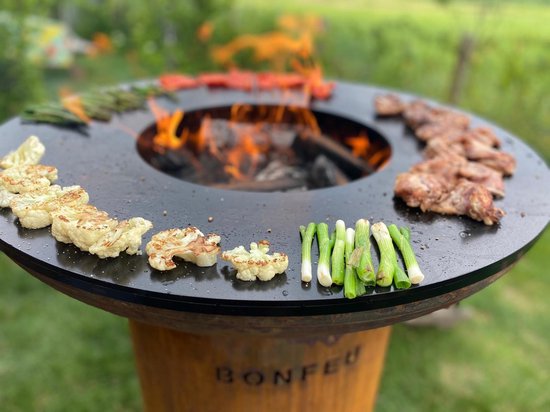 BonFeu BonBiza (geschlossen) Rost Grill-Feuerschale – Bild 2