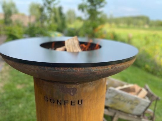BonFeu BonBiza (geschlossen) Rost Grill-Feuerschale – Bild 5