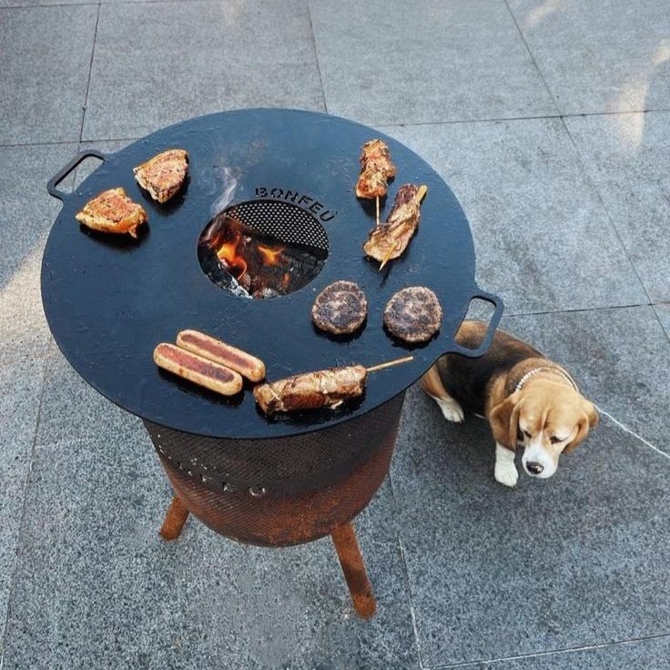 BonFeu BonVes 34 Feuerkorb Rost – Bild 4