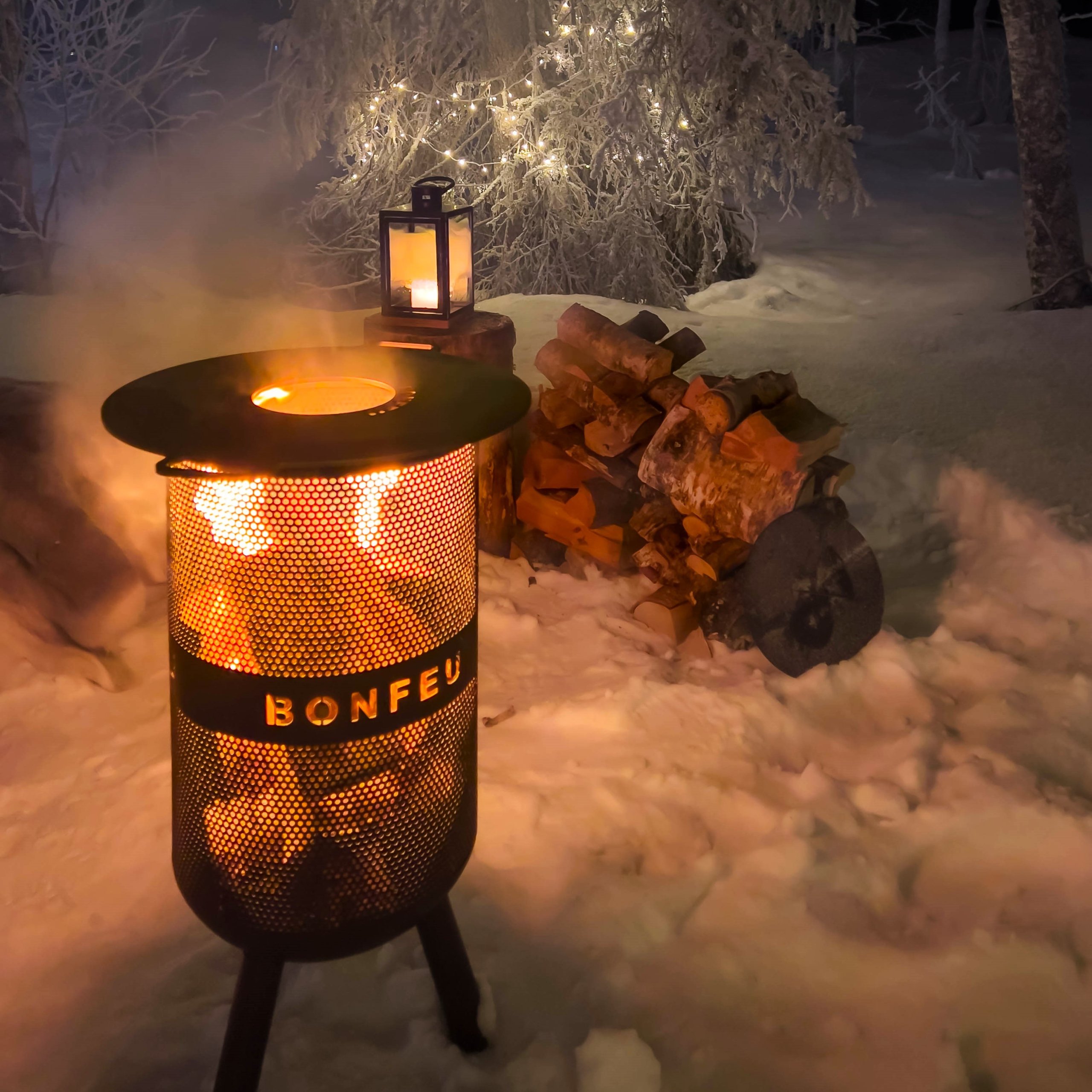 BonFeu BonVes 34 Feuerkorb Rost – Bild 3