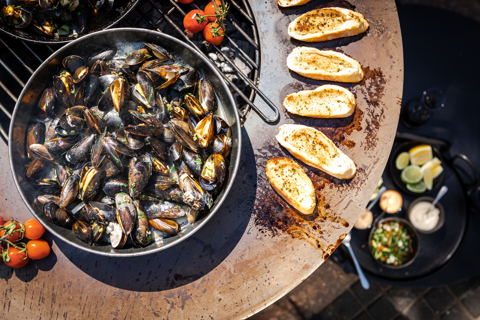 BonFeu BonBiza (offen) Rost Grill-Feuerschale – Bild 2