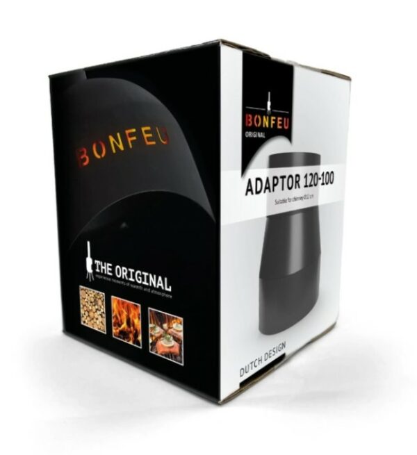 BonFeu Adapter 12 cm/ 10 cm Schwarz