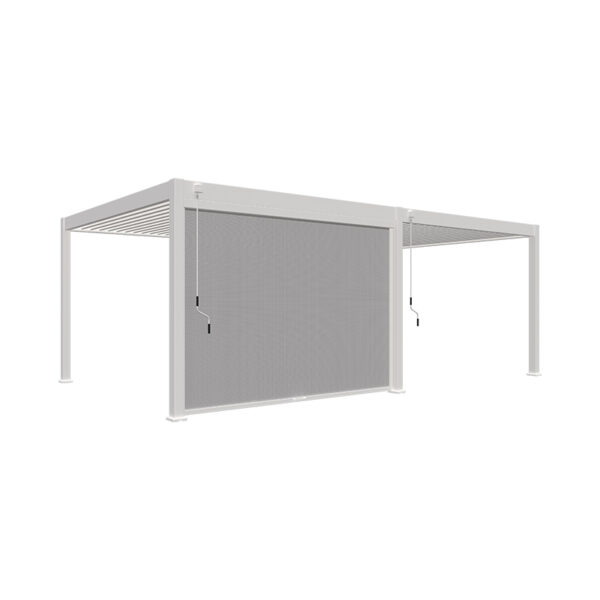 Alternative view of Sonnenrollo für Ventaris/Weide Pergola 2.65m Weiss