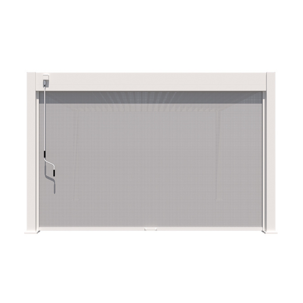 Sonnenrollo für Ventaris/Weide Pergola 4.00m Weiss – Bild 2