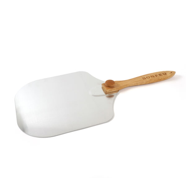 Alternative view of BonFeu Pizzaschaufel mit Holzgriff