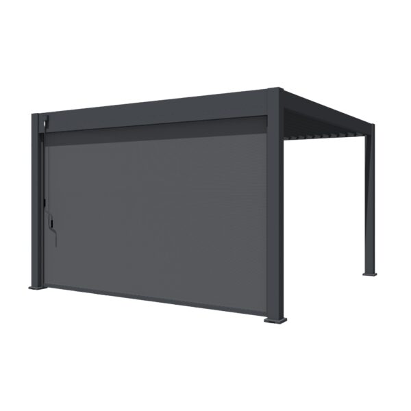 Sonnenrollo für Ventaris/Weide Pergola 3.6m Anthrazit