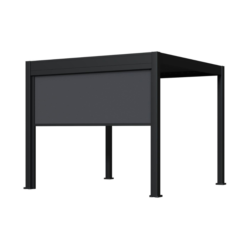 Sonnenrollo für Ventaris/Weide Pergola 2.65m Anthrazit – Bild 2