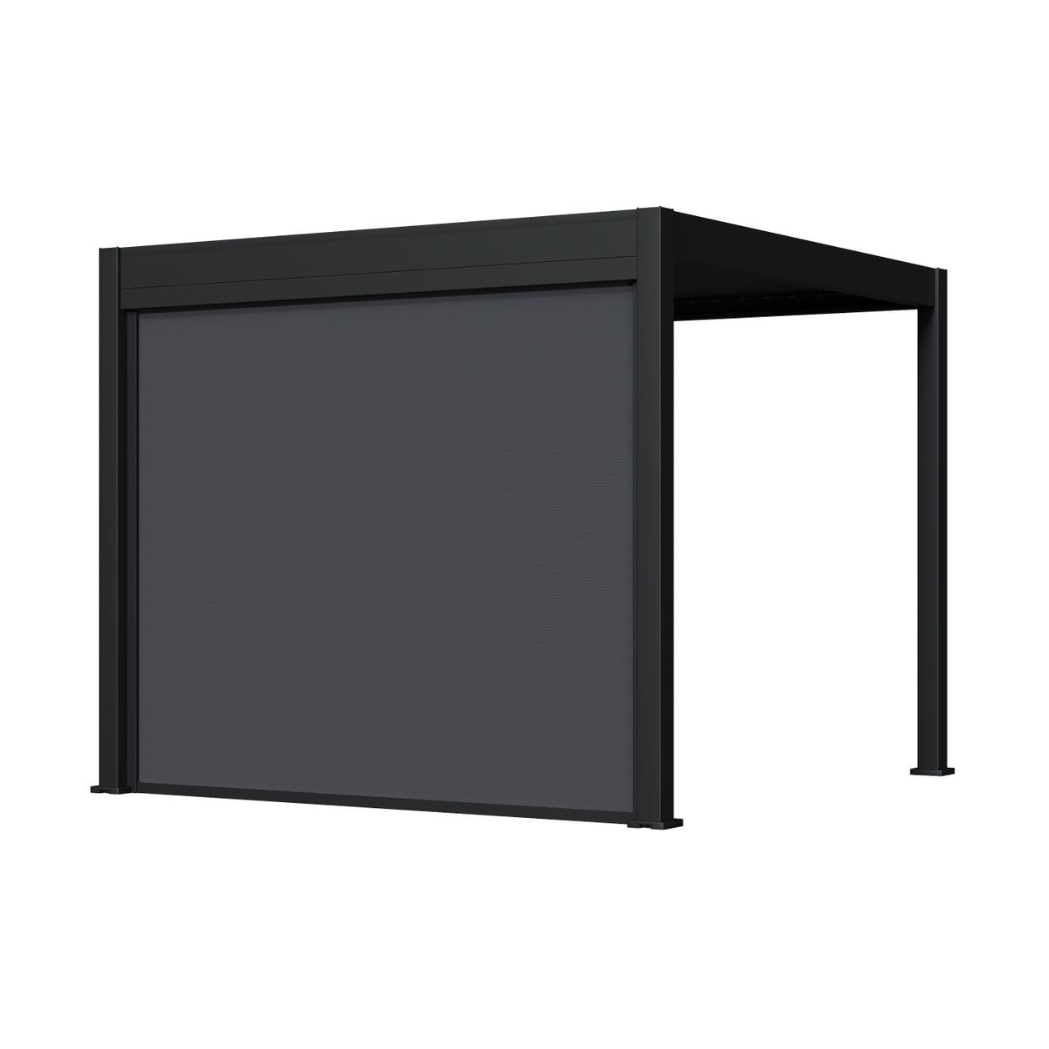 Sonnenrollo für Ventaris/Weide Pergola 2.65m Anthrazit