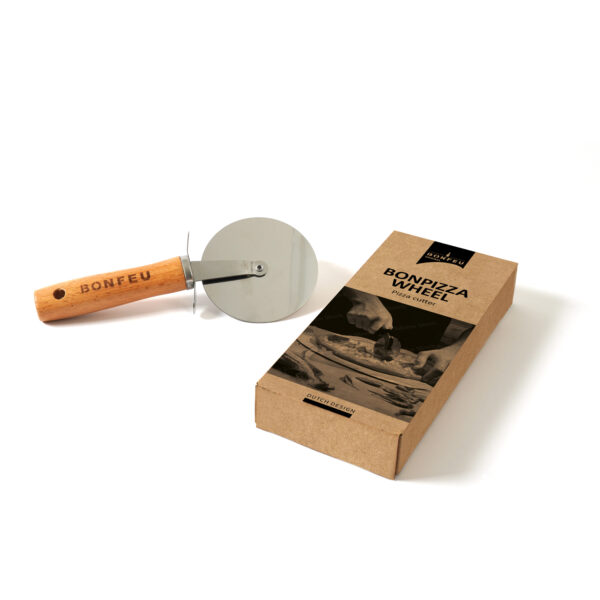 BonFeu Pizzaschneider - Pizzaroller - Edelstahl