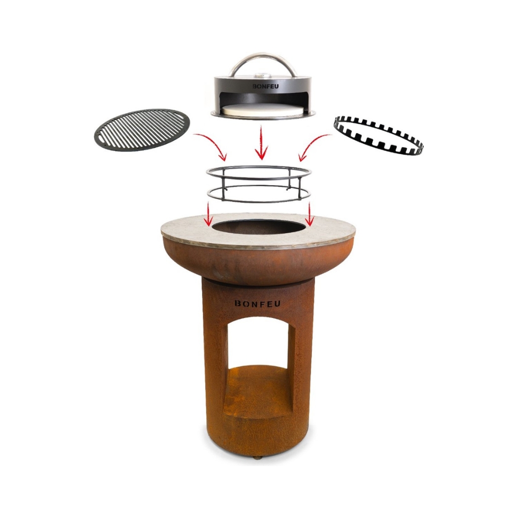 BonFeu Pizzaofen inkl. Pizzastein – Bild 7