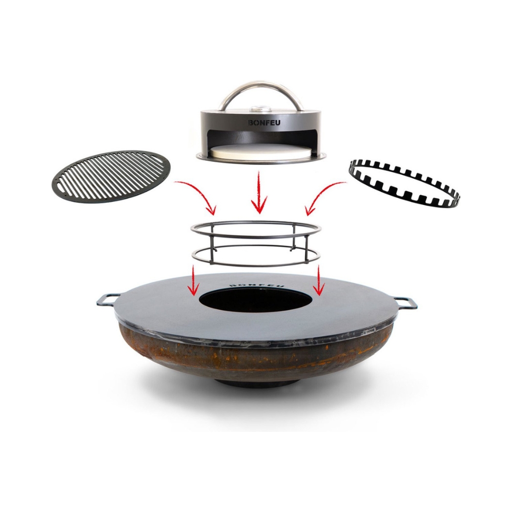 BonFeu Pizzaofen inkl. Pizzastein – Bild 8