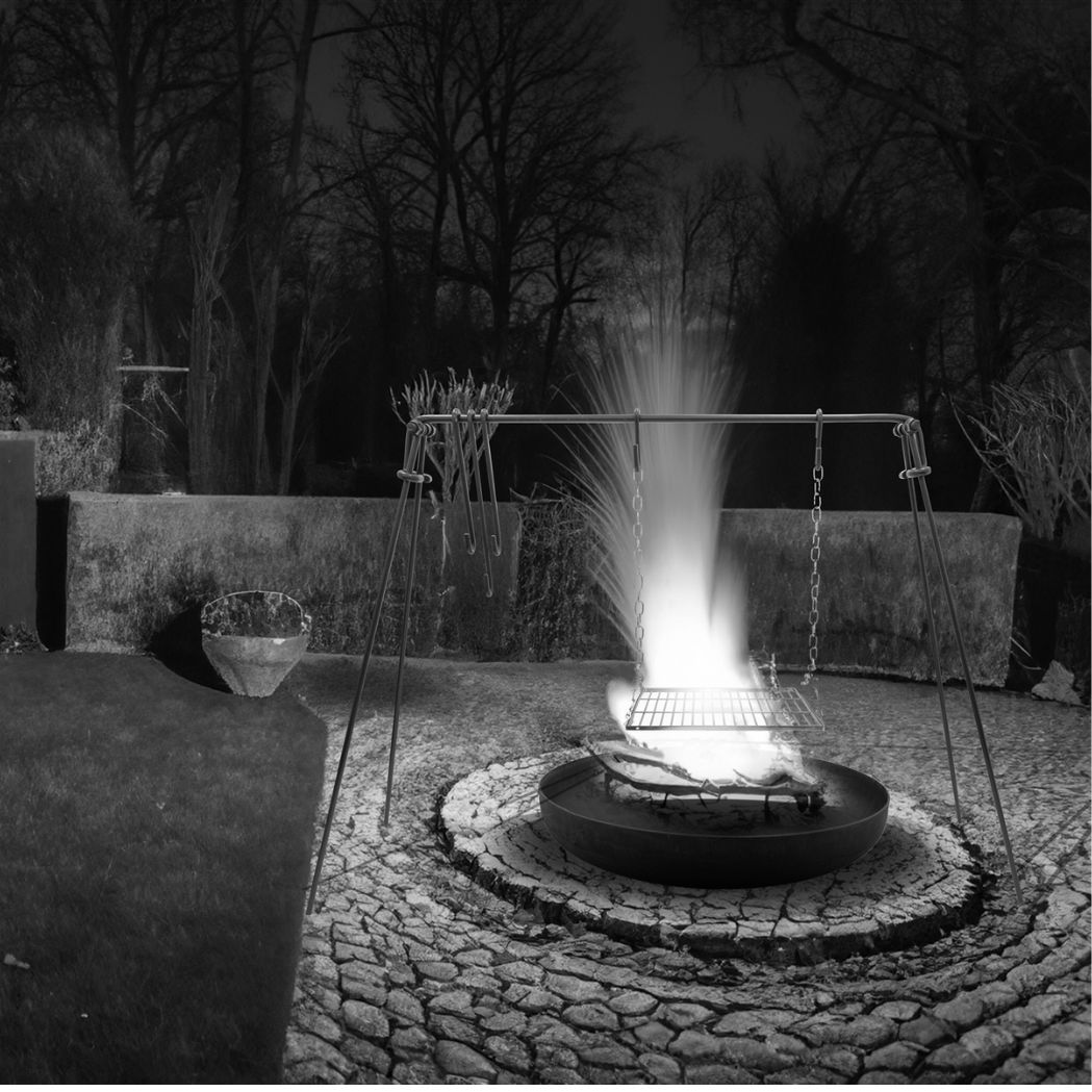 Bonfeu Vierbein Lagerfeuer-Brücke – Bild 3