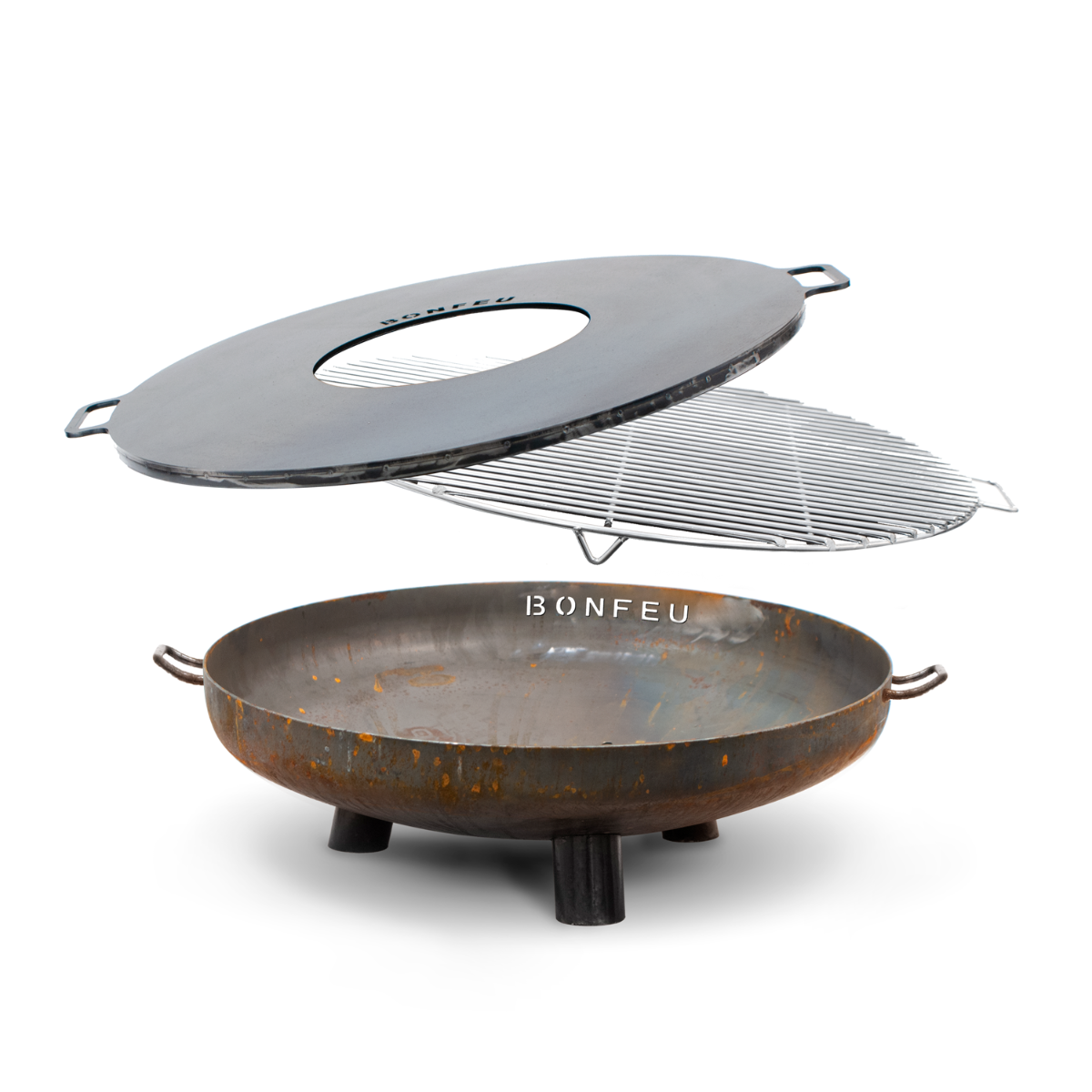 BonFeu BonBowl Feuerschale mit Füssen Ø80 cm – Bild 6