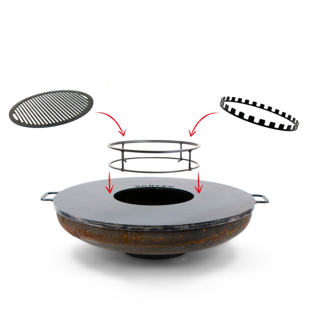 BonFeu Plancha "Feuerplatte" Ø80cm – Bild 2