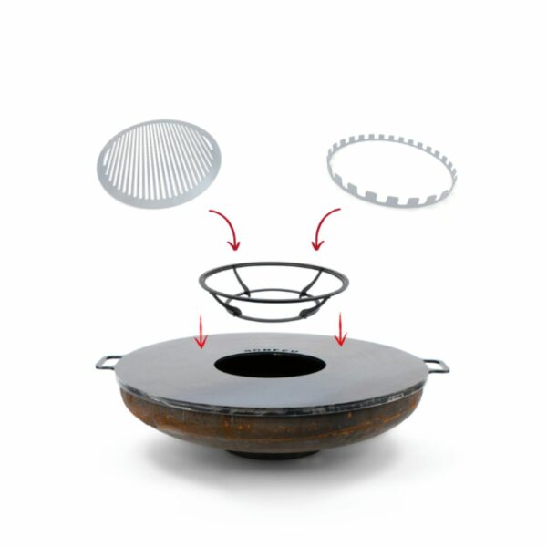 Alternative view of BonFeu Ständer für BonBowl Ø60cm