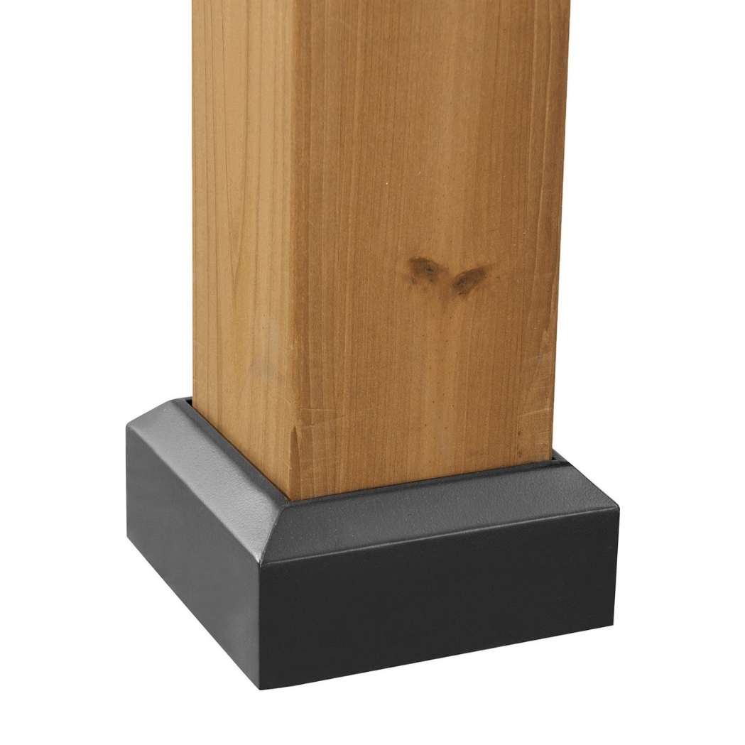 Levi Pavillon 3.36x3.94m Zedernholz Anthrazit – Bild 12