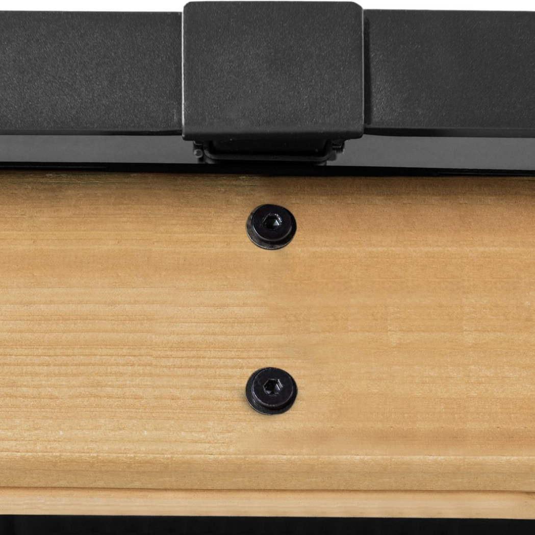 Montana Pavillon 3.36x3.36m Zedernholz Anthrazit – Bild 10