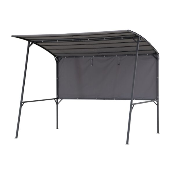 Alternative view of Spa-Pavillon VODNO 220 cm x 284 cm Dunkelgrau