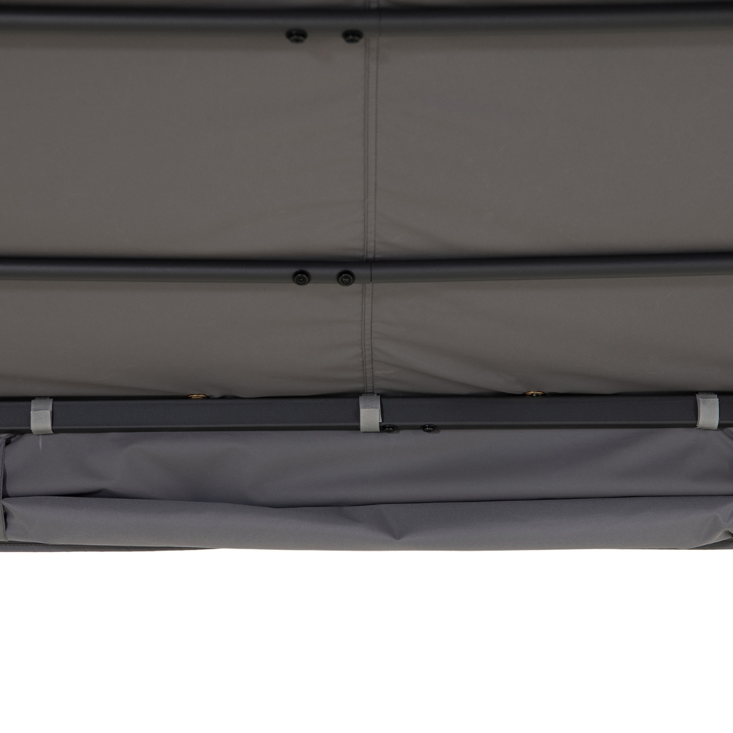 Spa-Pavillon VODNO 220 cm x 284 cm Dunkelgrau – Bild 6