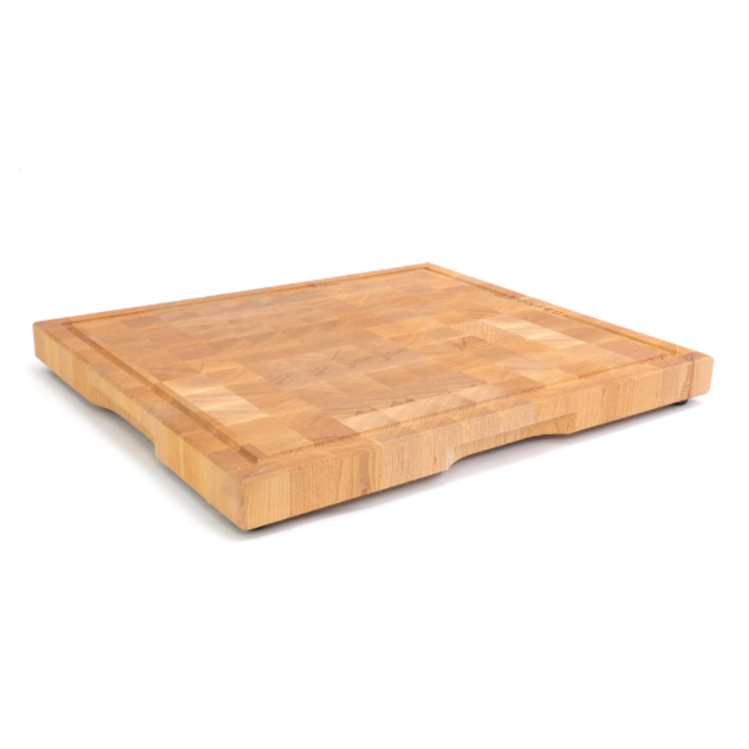 BonFeu BonButcher Block Schneidebrett XL 52 x 45 x 5 cm – Bild 3