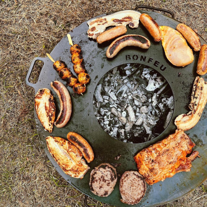 BonFeu BonBowl Feuerschale Ø120 cm Rost – Bild 6