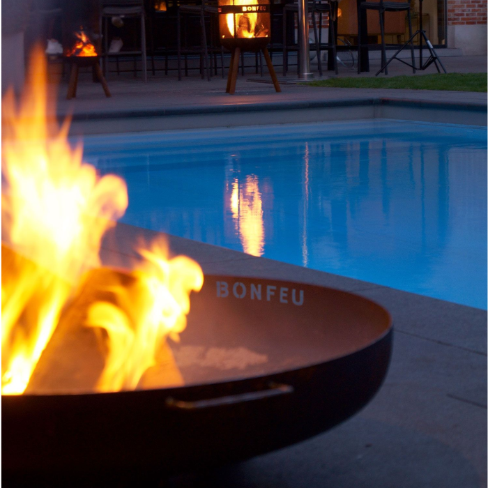 BonFeu BonBowl Feuerschale Ø120 cm Rost – Bild 7
