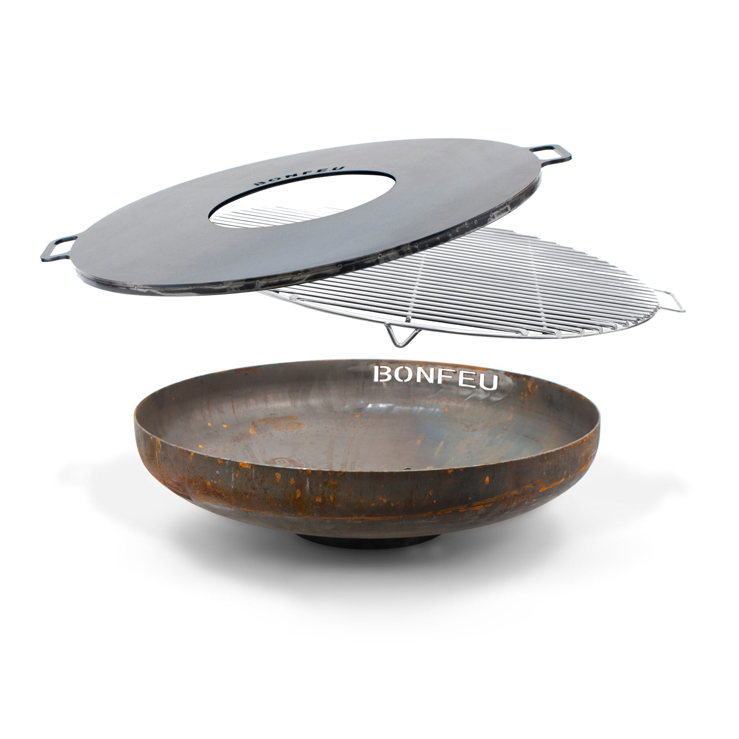 BonFeu BonBowl Feuerschale Ø80 cm Rost – Bild 3