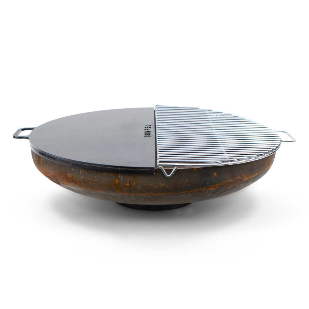 BonFeu Halbkreis Grillrost für Feuerschale Ø100cm – Bild 2
