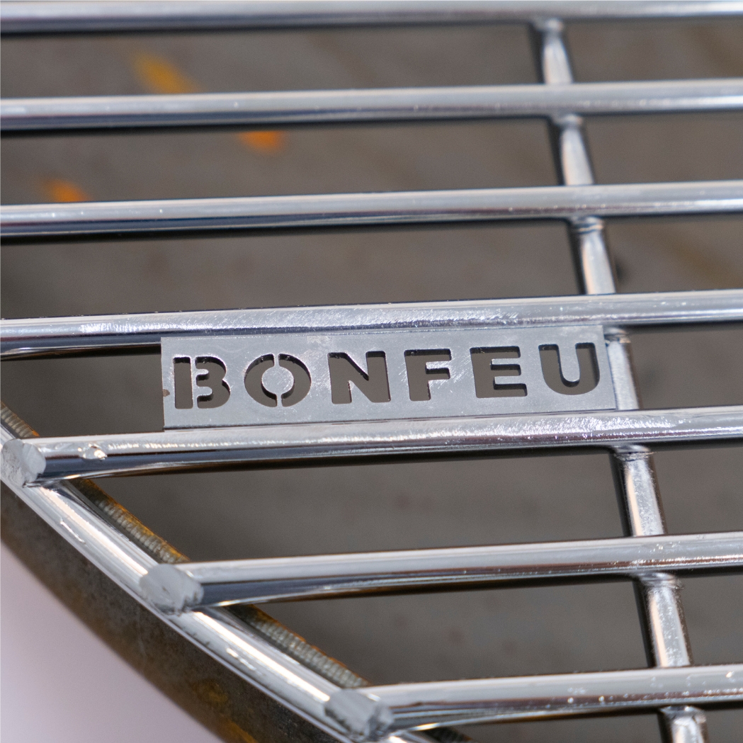 BonFeu Halbkreis Grillrost für Feuerschale Ø100cm – Bild 4