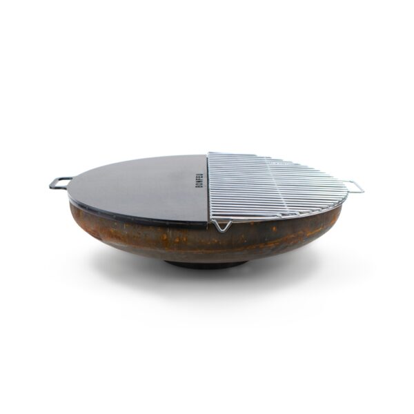 Alternative view of BonFeu Halbkreis Grillrost für Feuerschale Ø60cm