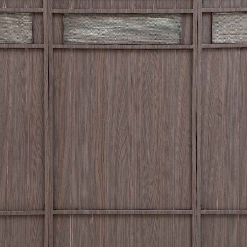 Outdoor-Küche Gartenhaus 220 cm x 94 cm x 226 cm ohne Einrichtung Anthrazit – Bild 13