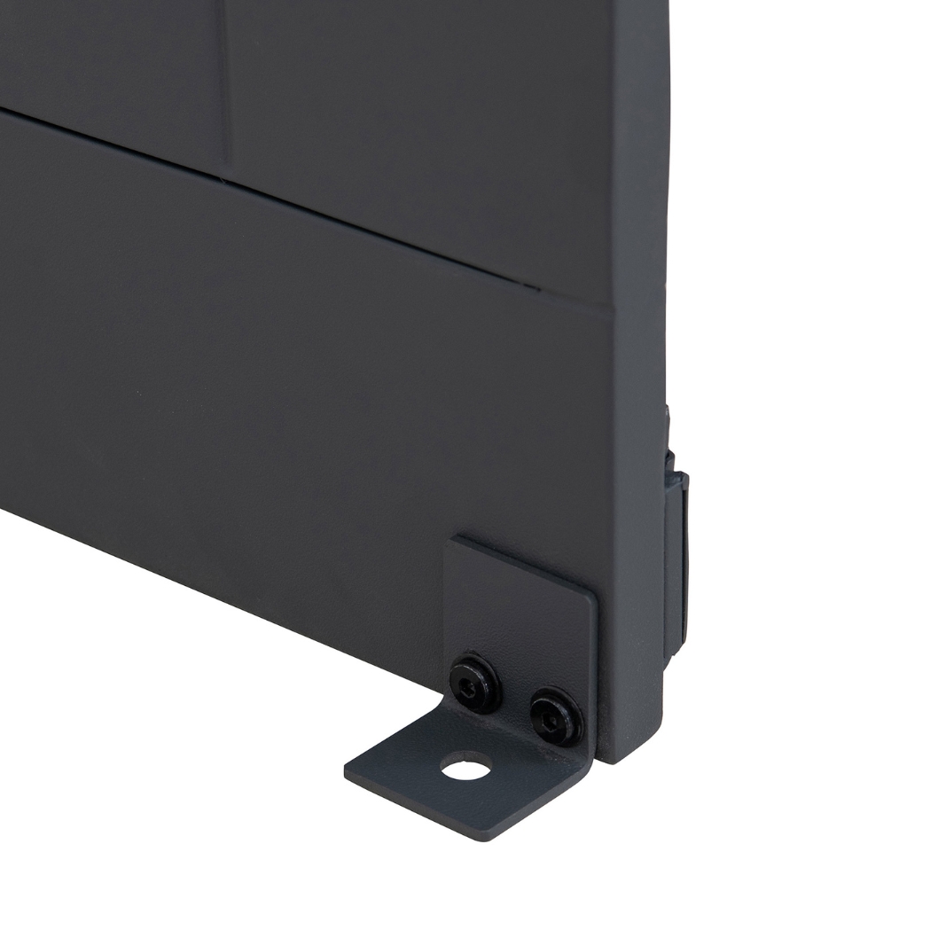 Outdoor-Küche Gartenhaus 220 cm x 94 cm x 226 cm ohne Einrichtung Anthrazit – Bild 10