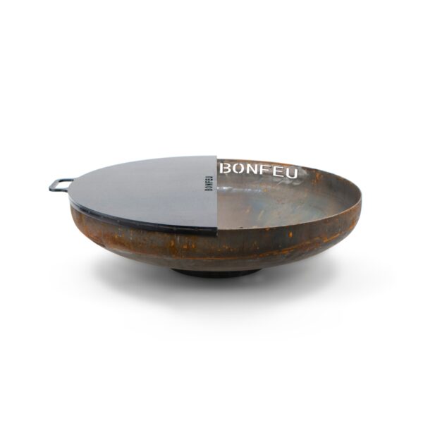 Alternative view of BonFeu Halbkreis Plancha "Feuerplatte" Ø100cm