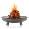 Fire bowl with feet stainless steel Ø60 cm