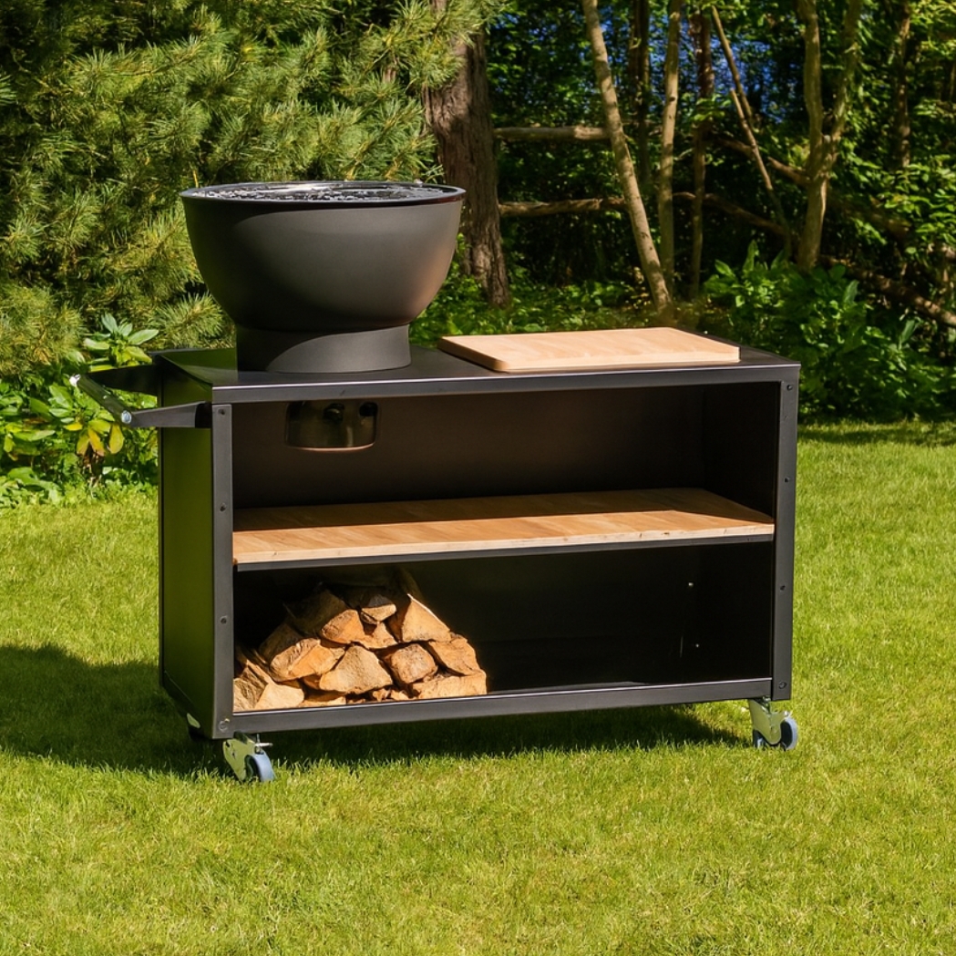 HEAT Trolle Outdoor-Küche Schwarz – Bild 7