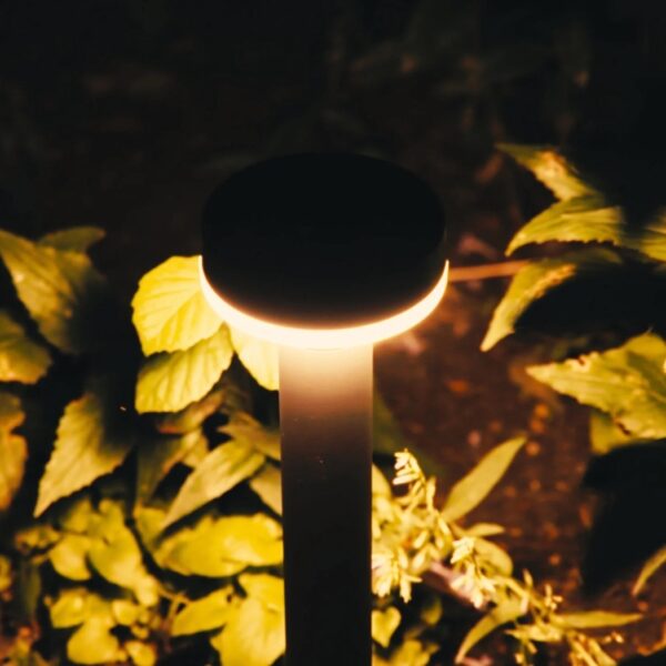 Alternative view of Solar-Stehlampe Guus | Bewegungssensor - Warmweiss - USB wiederaufladbar - Aluminium