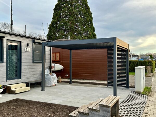 Ventaris Pergola Deluxe Plus 3x4m mit Lamellendach Anthrazit