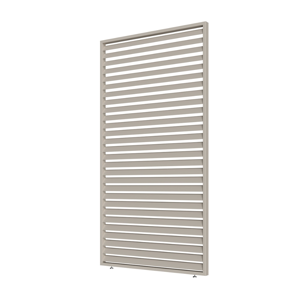 Lamellenwand horizontal | 1.23m | Ivory Sand – Bild 7