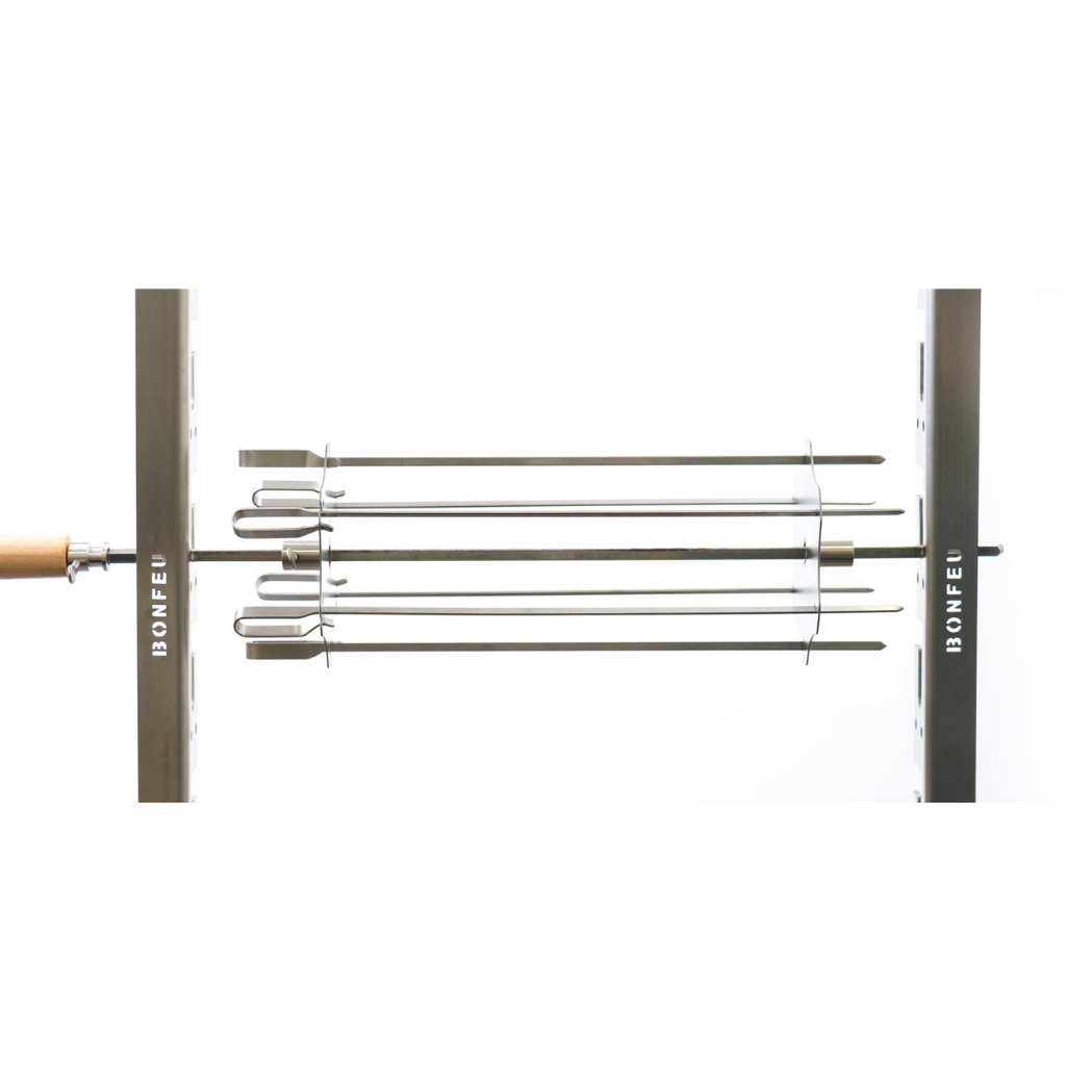 BonFeu Rotisserie-Spiess-Set