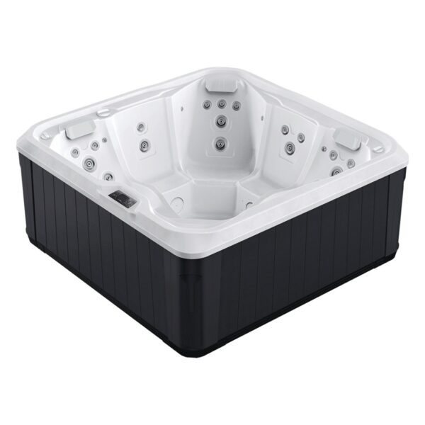 Whirlpool Fun für 5 | steckerfertig (230V) | 24 Jets | 212 x 212 x 92 cm